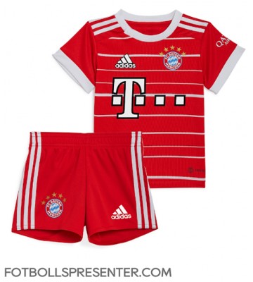Bayern Munich Hemmatröja Barn 2022-23 Kortärmad (+ korta byxor)